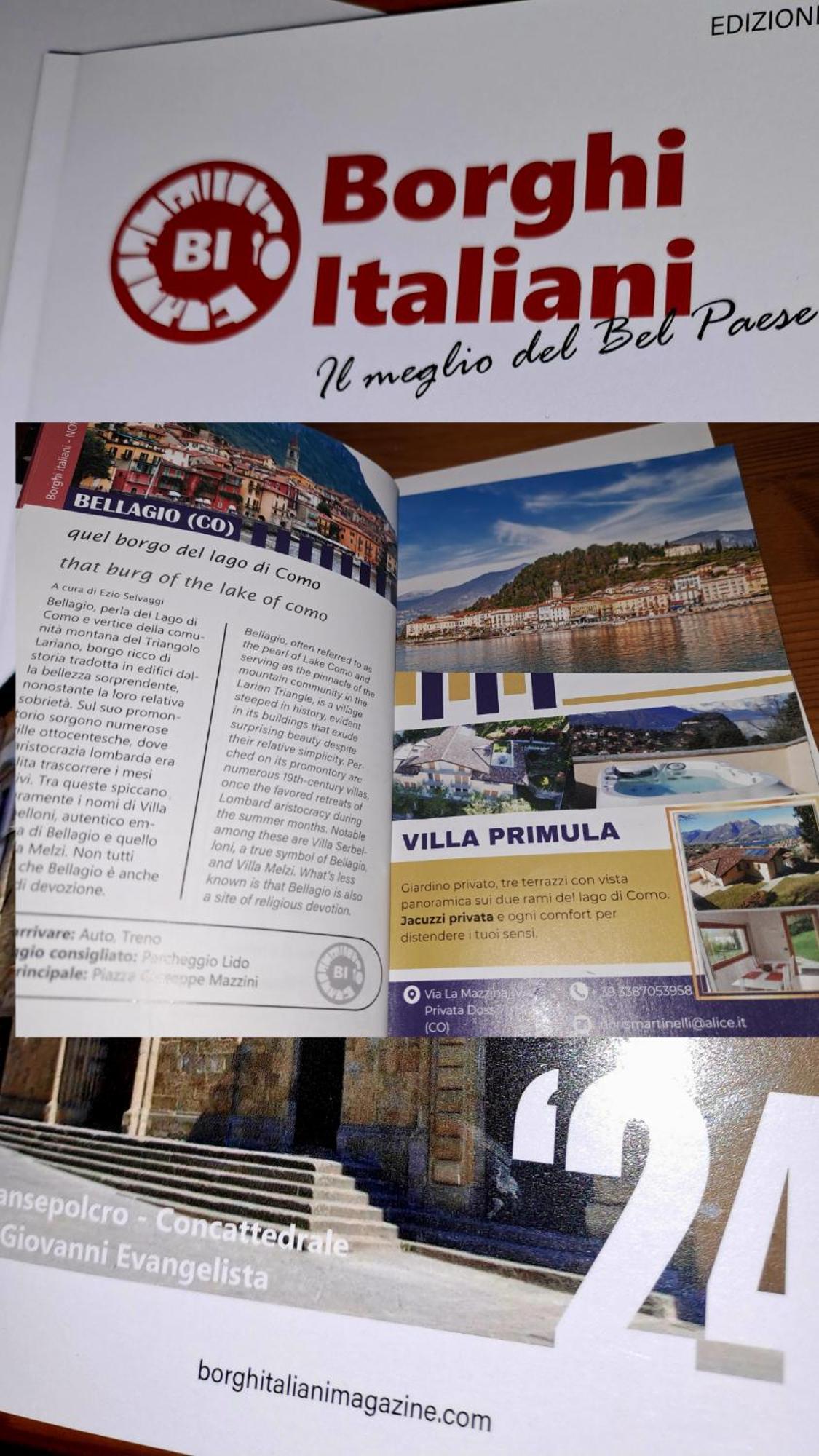 Villa Primula Bellagio Bagian luar foto